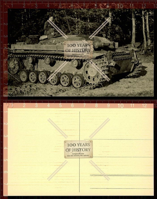 Orig. Foto Panzer Tank Sturmgeschütz Russland2