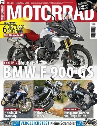 Cover: Motorrad Magazin No 07 vom 17  März 2023