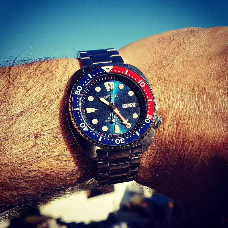 Seiko Prospex SRPA21 'Turtle' PADI Cal. 4R36 Auto 200M   (2)