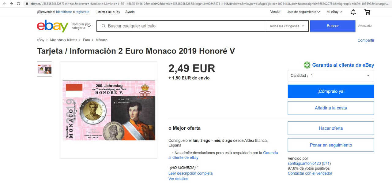 Curioso timo de la estampita a cuenta de las monedas 2 euros conmemorativas de todos los paises. Frforfj77