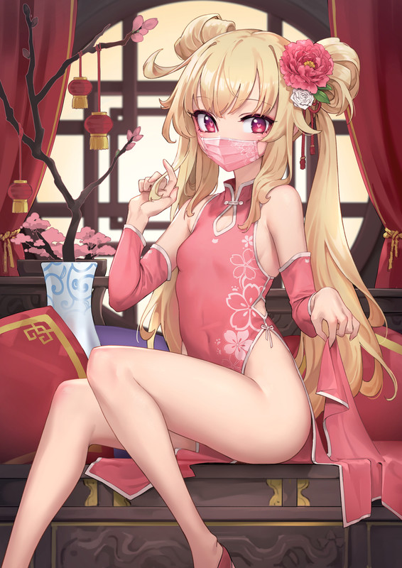 Nobeta-chinese-dress-mask-heart-eyes