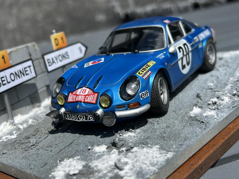 Alpine A110 - Monte Carlo rally 1971 - Ready For Inspection