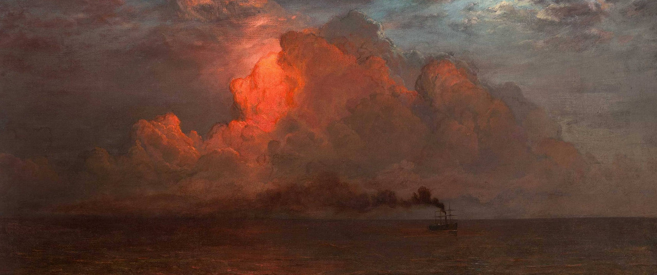 Frederic Edwin Church - Evening on the Sea
