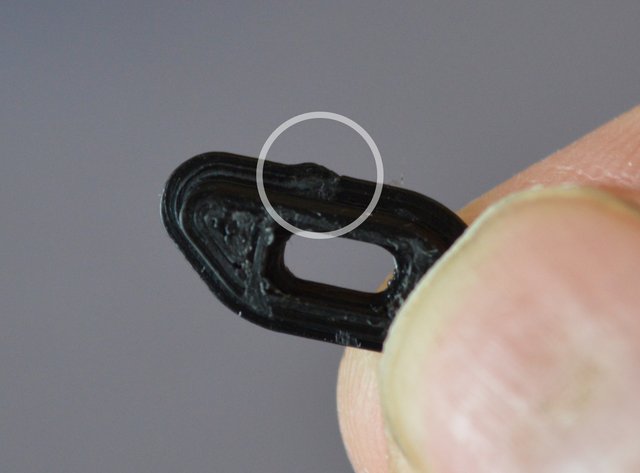 パーツ GARMIN - GARMIN 520 Button set to repair Garmin Edge 520 (E52) Glue to back case