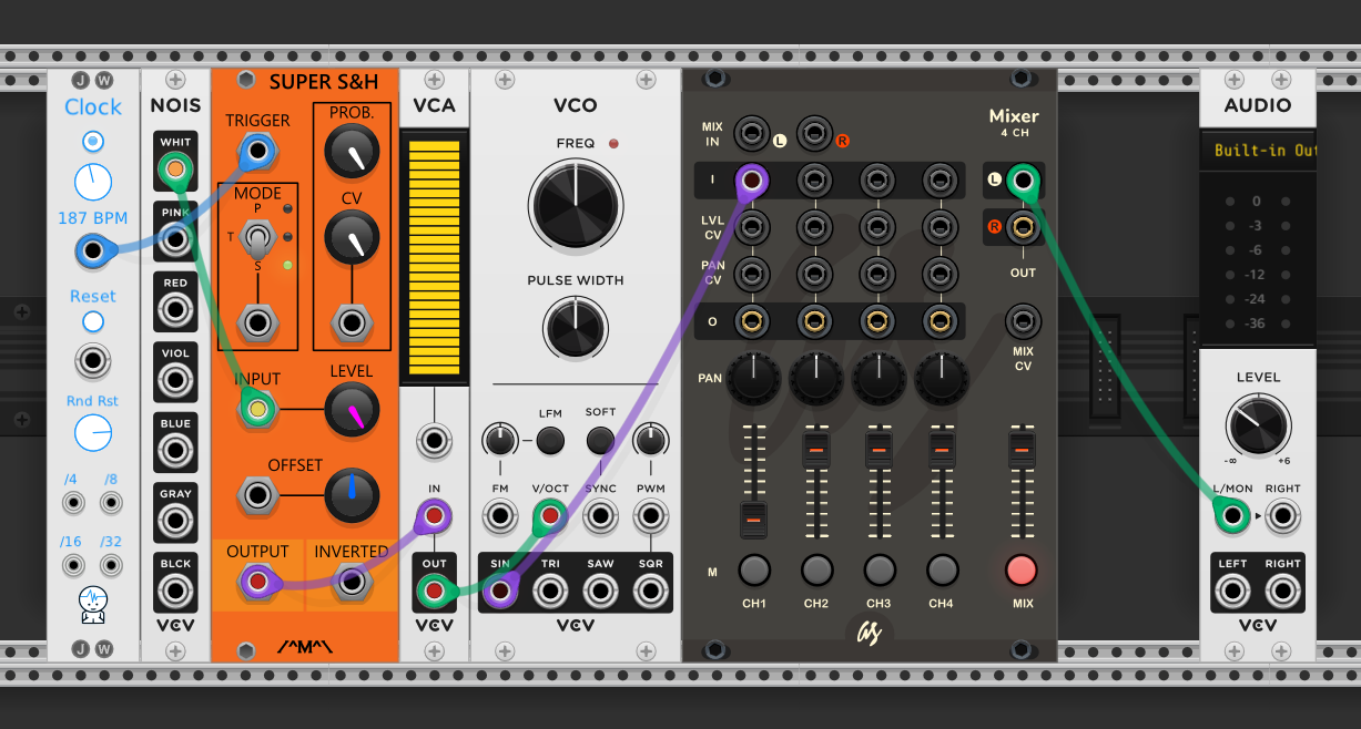 SpaceBleepsVCV Rack.Screenshot 2022-09-26 at 14.10.49