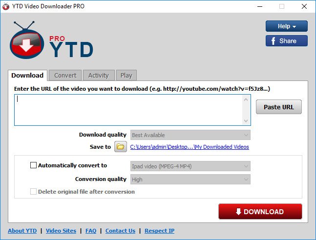 YTD Video Downloader Pro 5.9.21.1 Multilingual