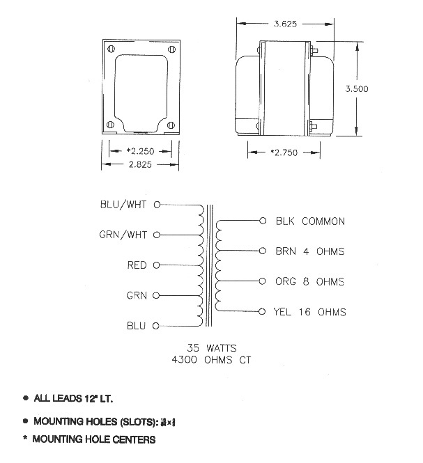 ST-70 Power Transformer A-470-output-transformer