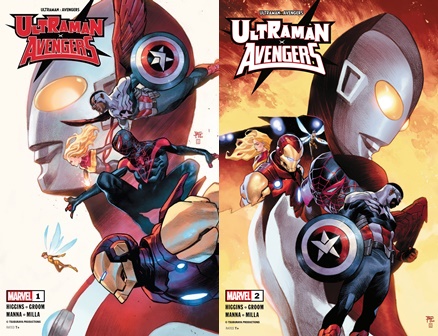 Ultraman X The Avengers #1-4 (2024-2025) Complete