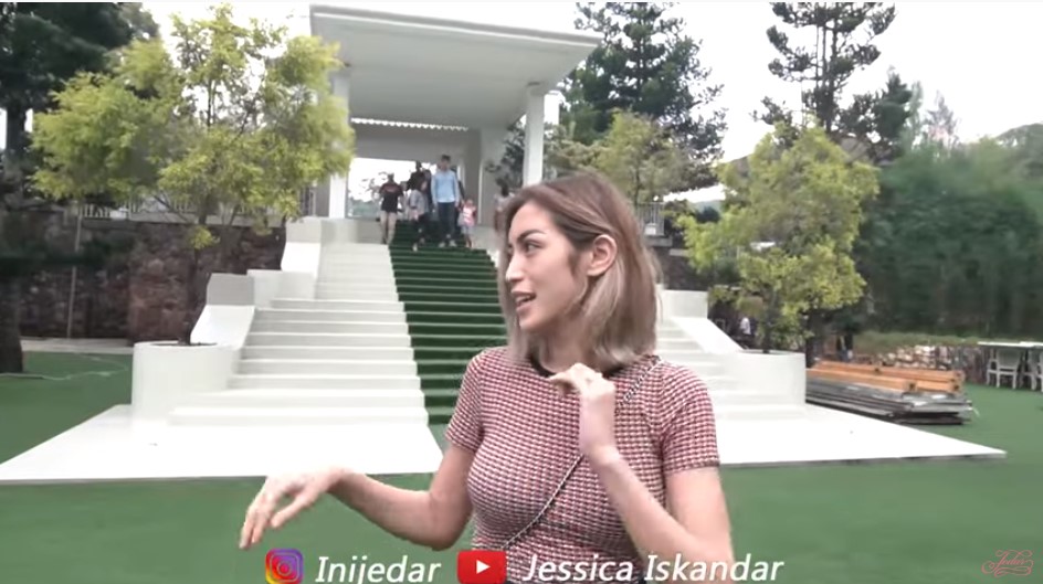 Venue pernikahan Jessica Iskandar di Bandung, Jawa Barat.
