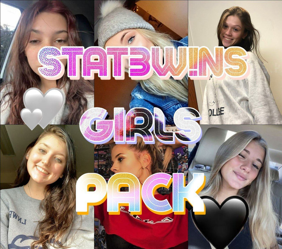 💋STAT3W!NS G!RLS PACK - STW136💋