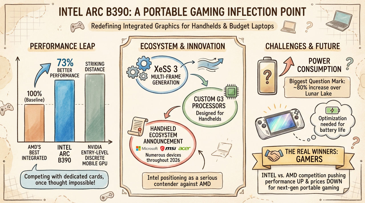 High-performance gaming laptop with integrated graphics showing intense gameplay