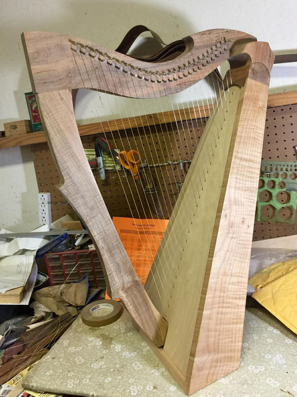 Binding and purfling detail