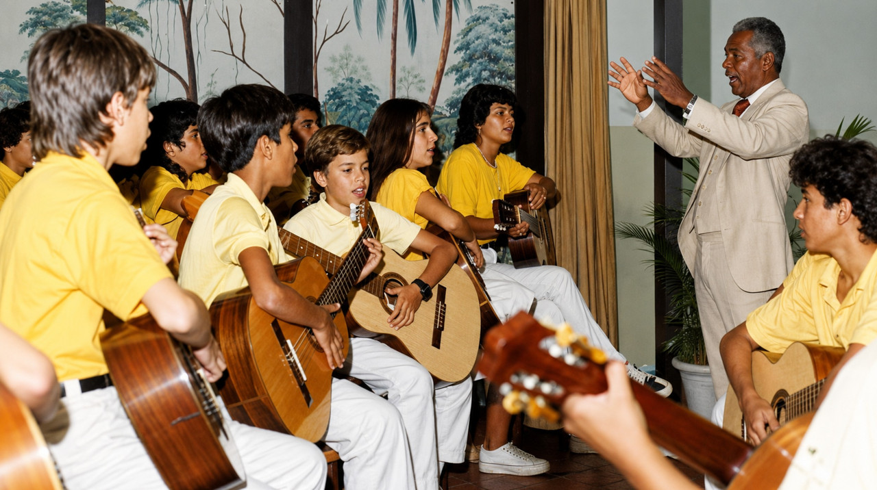 Firmino Ferreira Filho dedica-se há quase seis décadas ao trabalho com música — Foto: Arquivo pessoal