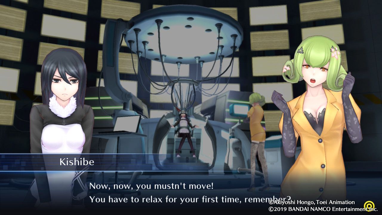 An adult themed line somewhere in the Digimon Story.