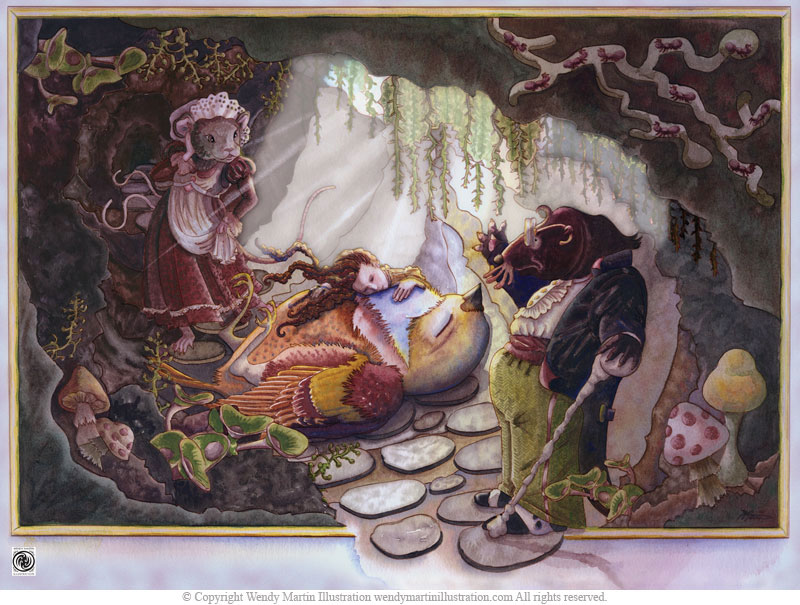[Hết] Hình ảnh cho truyện cổ Grimm và Anderson  - Page 31 Thumbelina-261
