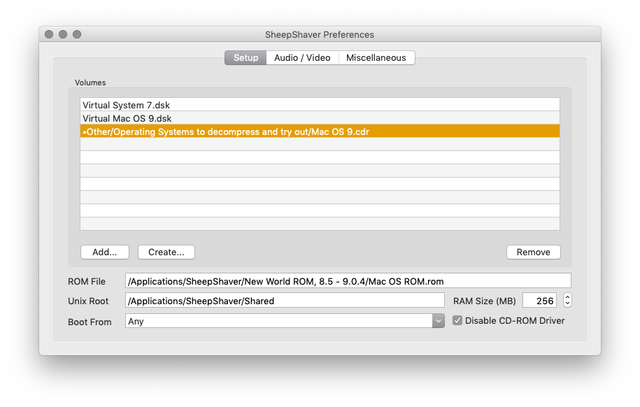 sheepshaver increase disk size sheepshaver increase disk size