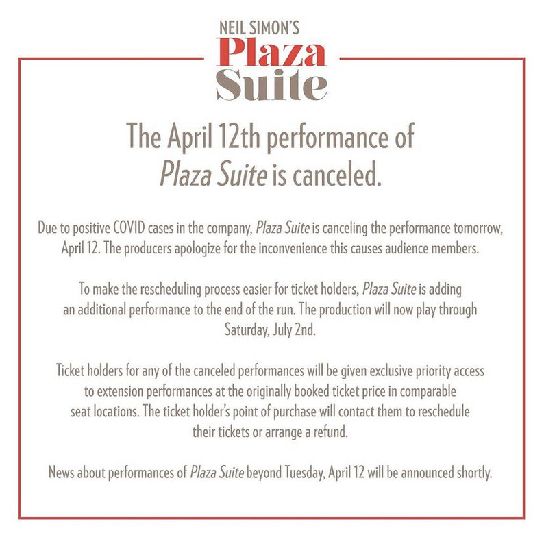 PLAZA SUITE Reviews