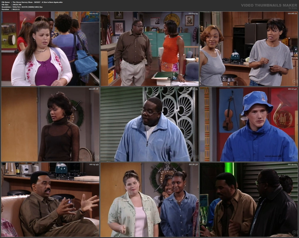 The Steve Harvey Show - S05E07 - A Star is Born Again.mkv