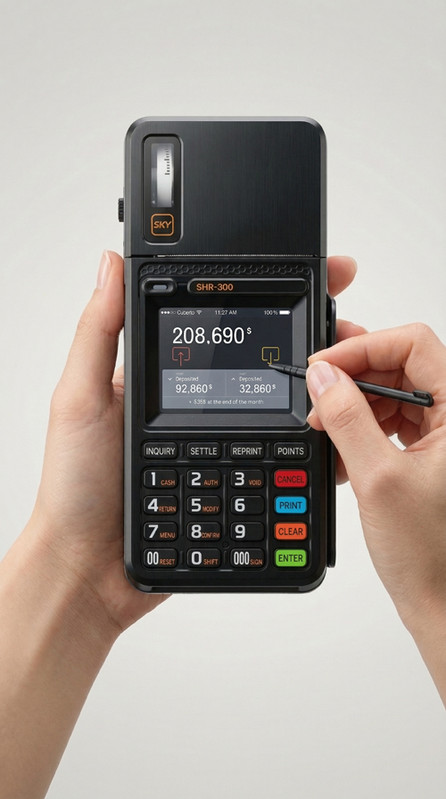 제품디자인회사 | SAM4S_CAT POS Design