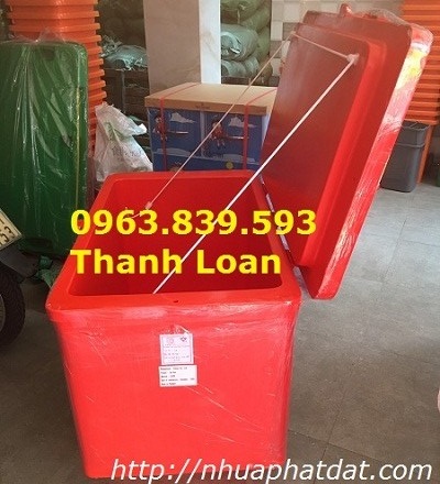 Thùng ướp hải sản 300lit, thùng đá thái lan 300L giữ nhiệt, thùng đựng đá./ 0963.839.593 Ms.Loan Thung-da-giu-nhiet-bao-quan-hai-san-dong-lanh