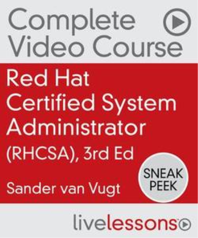 Red Hat Certified System Admin RHCSA 3rd Edition Sneak Peak