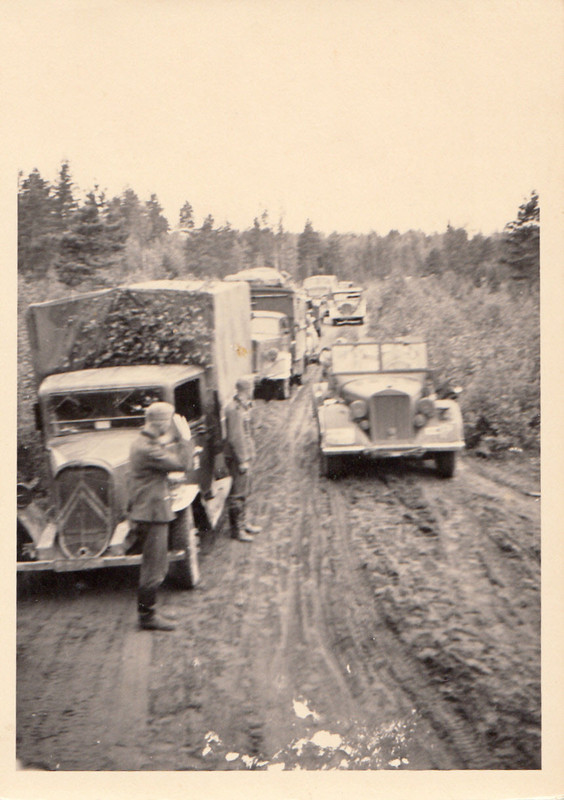 Wehrmacht Rußland BEUTE Lastwagen LKW Citroen Vo