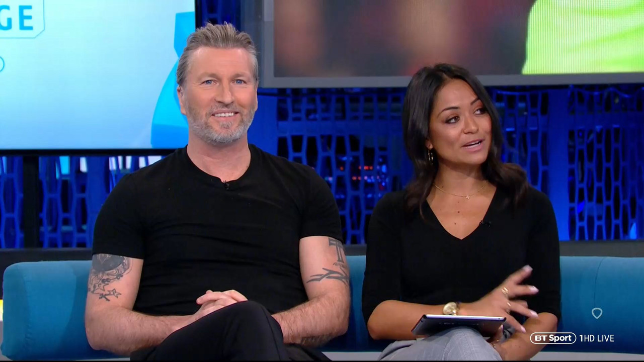 13 April - 11.30.00 - Live. Robbie Savage is joined by Jules Bre