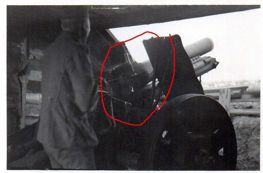 Orig Fotos Deutsche Schwere Infanterie Geschütz im einsatz