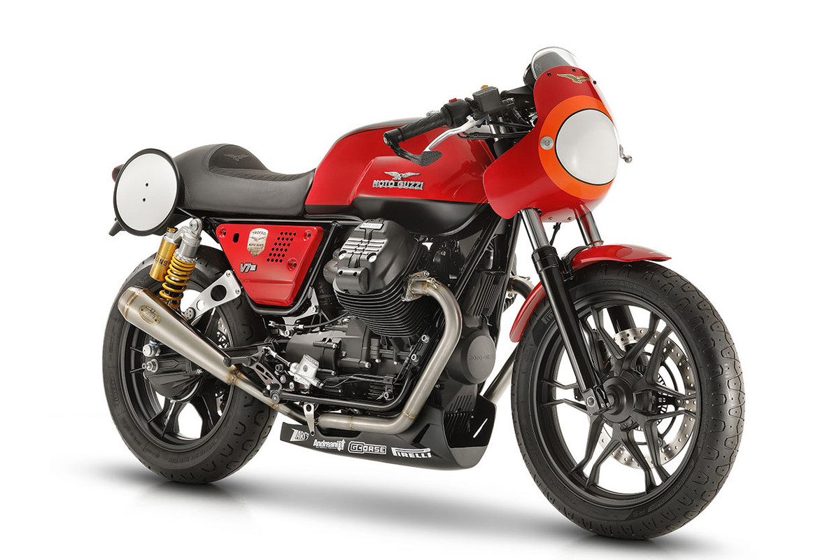 Гоночный классик Moto Guzzi V7 III Fast Endurance