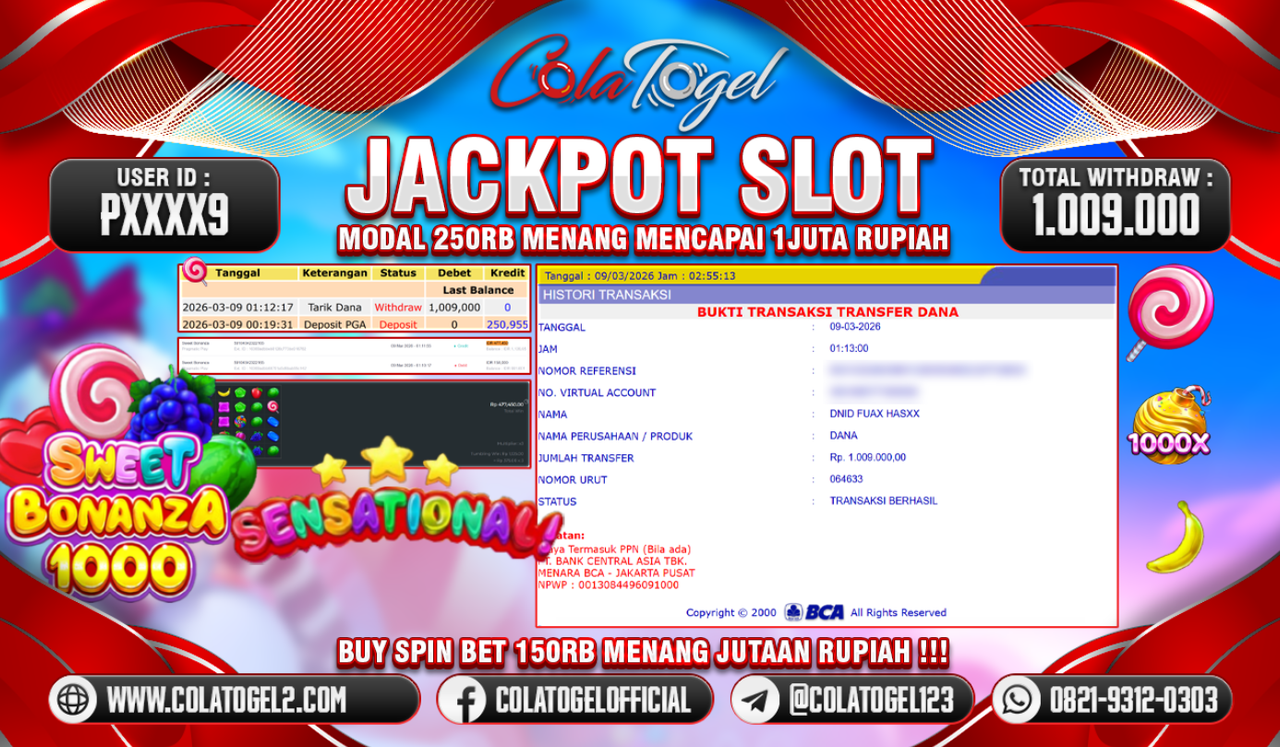 JACKPOT SLOT GACORR!!