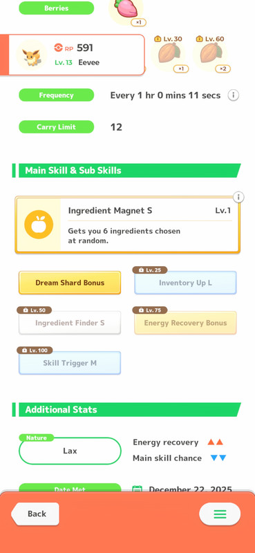 Screenshot 20251222 095038 Pokmon Sleep