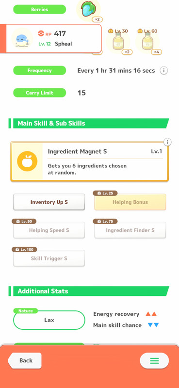 Screenshot 20251222 094936 Pokmon Sleep