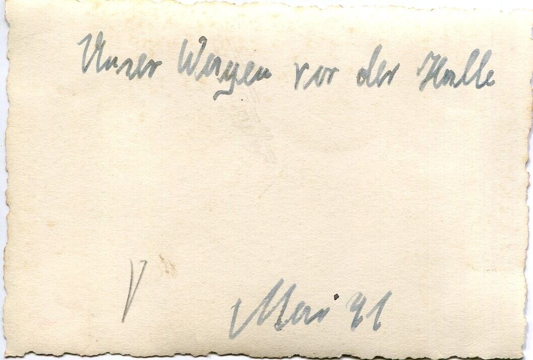 Panzerspähwagen SdKfz 251 mit Nummernschild (1)