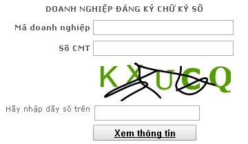 Hướng dẫn đăng ký cập nhật chữ ký số trên trang hải quan