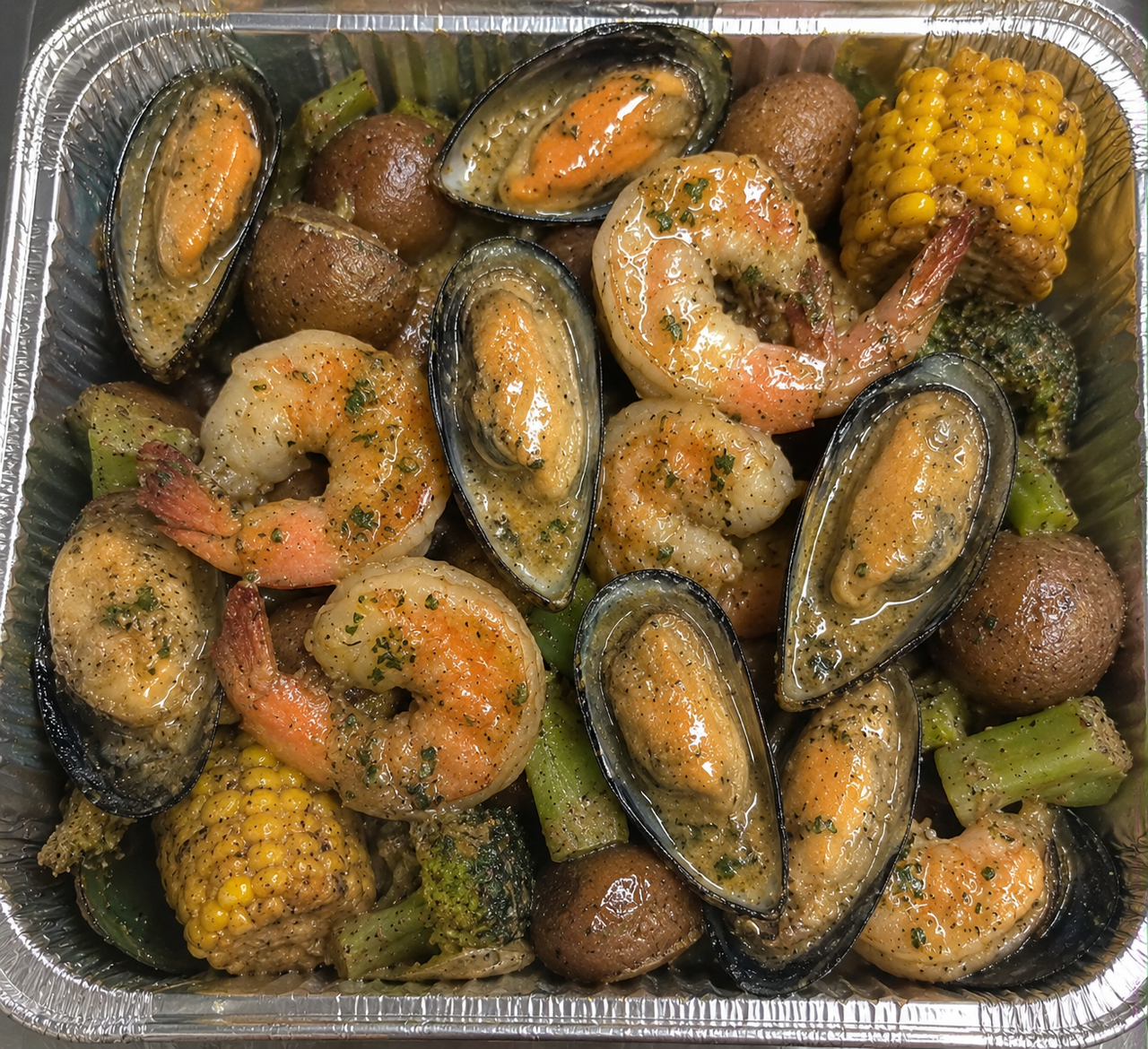 Seafood dish