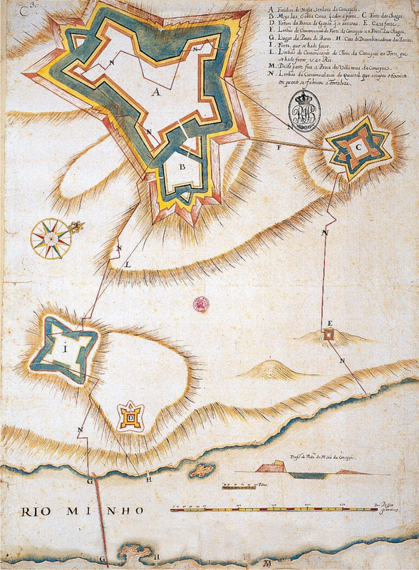 Plano Conjunto fortificado de Goian