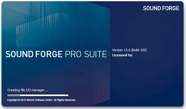 MAGIX SOUND FORGE Pro Suite 13.0.0.124 (x86/x64)