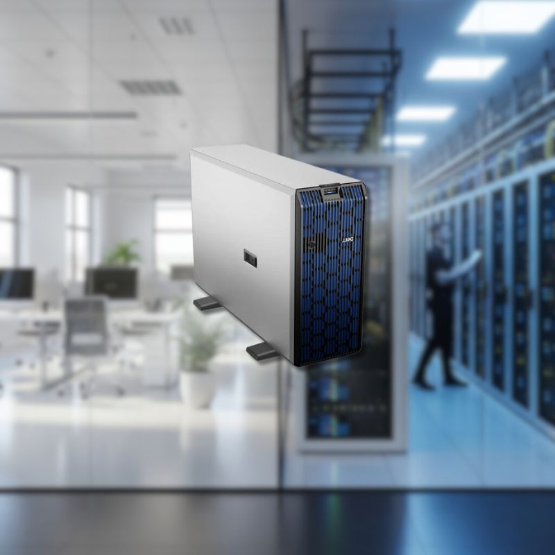 Slots de expansão PCIe Gen5 e sistema de refrigeração avançado