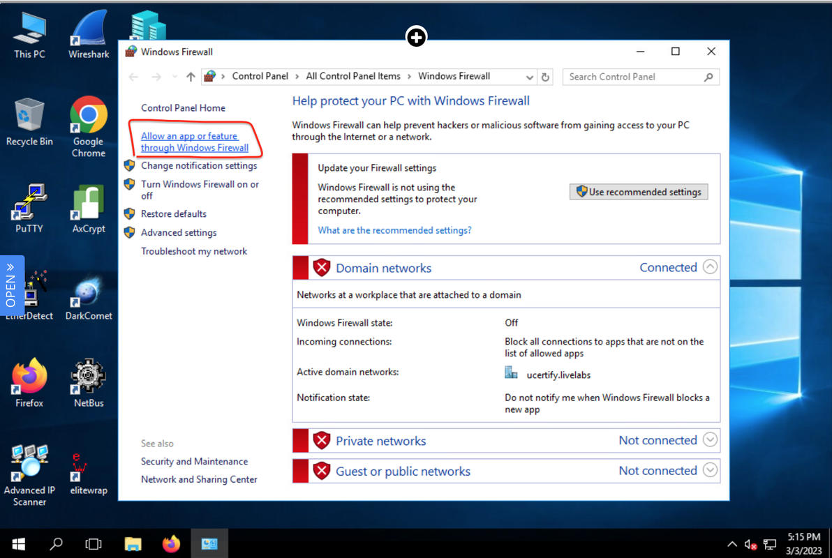 Configuring Advanced Ethernet Options Steps