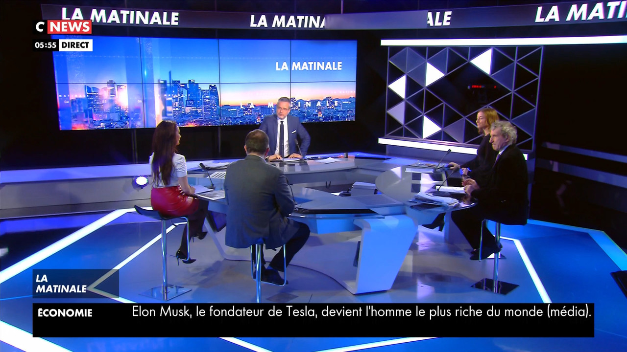 01.08 - 04.56.00 - La matinale. Tous les matins, la matinale de CNews....ts_snapshot_05.14.884