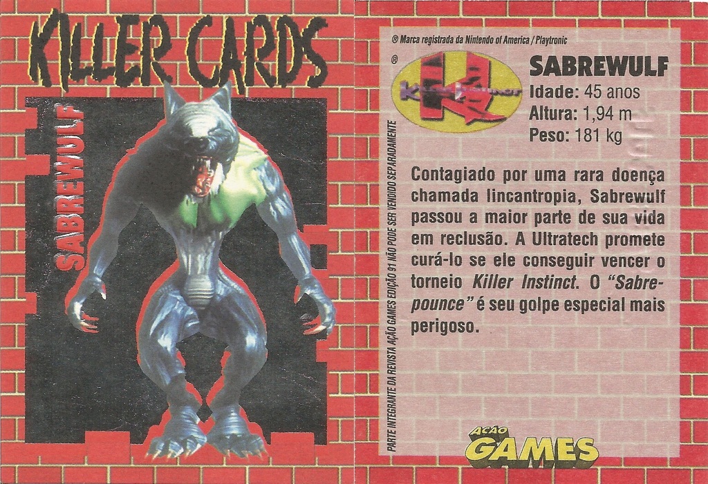 Killer Sabrewulf