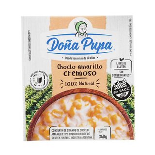 1931 | Choclo Amarillo Cremoso Doña Pupa X 340 Grs-tb