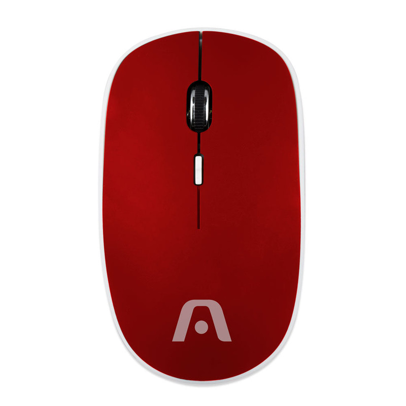 Mouse Argom mostrando su diseño ergonómico y contorneado.