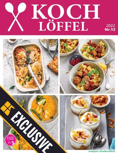 Cover: Foodkiss Kochl&ouml;ffel Magazin No 12 2022