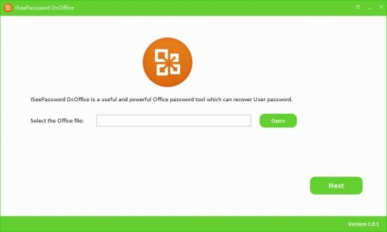 iSeePassword Dr.Office 7.0.1 iSeePassword Dr.Office 7.0.1