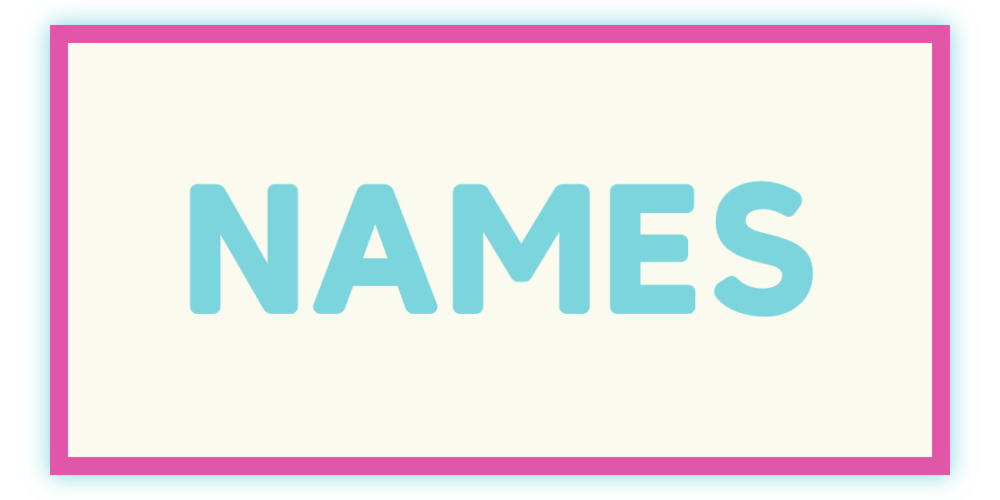 names