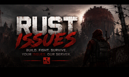 Баннер сервера Rust Issues UK/Eu 2x Solo/Duo/Trio Monthly