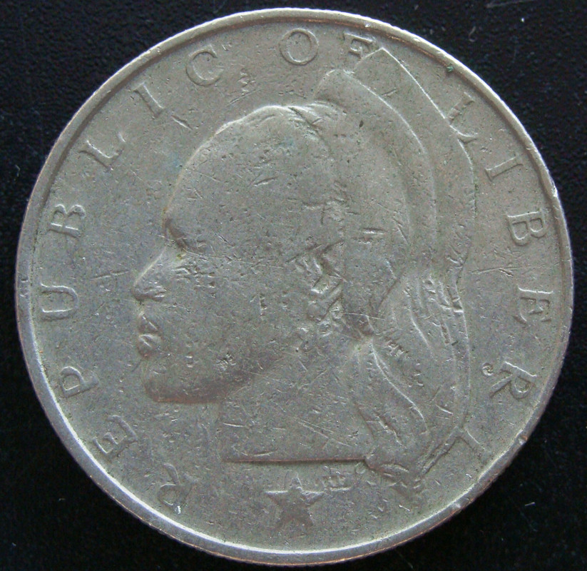 1 Dollar. Liberia. 1966 LBR-1-D-lar-1966-anv