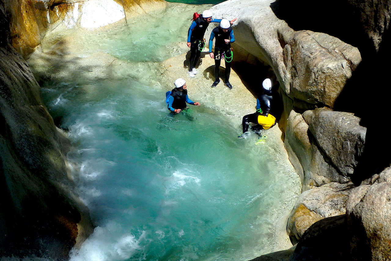 Canyon du Soussouéou vallée d'Ossau
