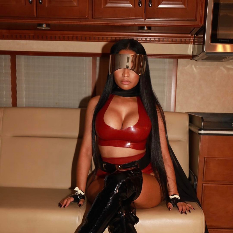 Nicki Minaj y su infartante cola